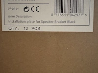 60 speaker muurbeugel black sam creative, braha000013 - afbeelding 4 van  4