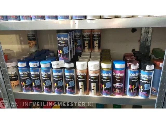 60 x spuitlak colorworks - afbeelding 1 van  5