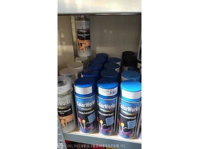 60 x spuitlak colorworks - afbeelding 2 van  5