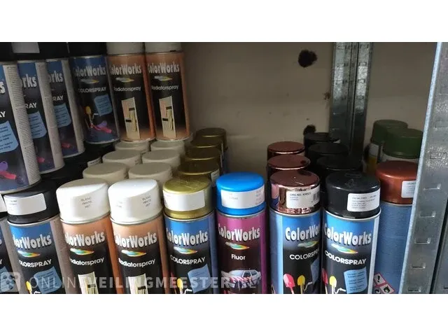 60 x spuitlak colorworks - afbeelding 3 van  5