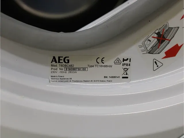 6000 series | lavamat prosense technology wasmachine & aeg 6000 series | lavatherm prosense technology droger - afbeelding 8 van  8