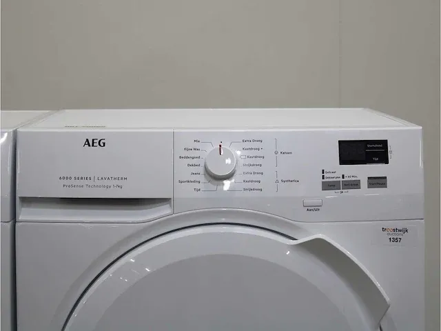6000 series | lavamat prosense technology wasmachine & aeg 6000 series | lavatherm prosense technology droger - afbeelding 6 van  8