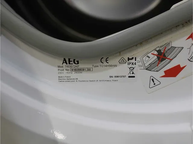 6000 series | lavamat prosense technology wasmachine & aeg 6000 series | lavatherm prosense technology droger - afbeelding 8 van  8