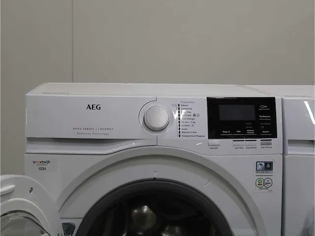 6000 series | lavamat prosense technology wasmachine & aeg 6000 series | lavatherm prosense technology droger - afbeelding 3 van  8