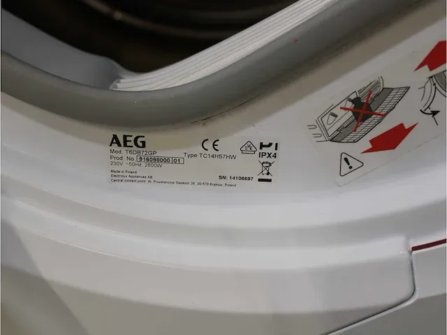 6000 series | lavamat prosense technology wasmachine & aeg 6000 series | lavatherm prosense technology droger - afbeelding 8 van  8