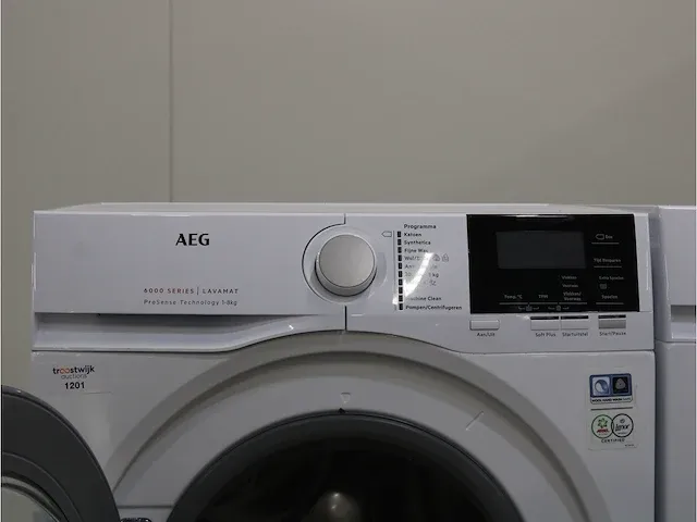 6000 series | lavamat prosense technology wasmachine & aeg 7000 series | lavatherm sensidry technology droger - afbeelding 3 van  8