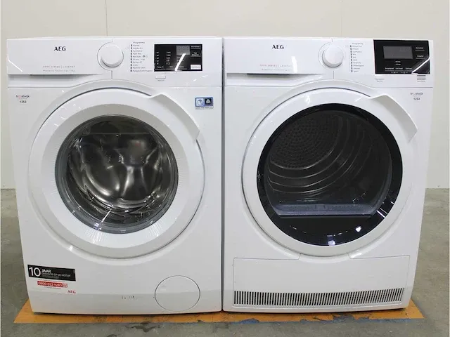 6000 series | lavamat prosense technology wasmachine & aeg 7000 series | lavatherm sensidry technology droger - afbeelding 1 van  8