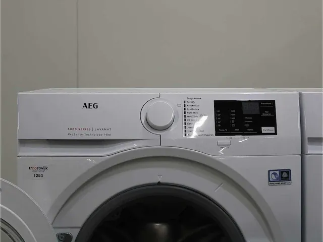 6000 series | lavamat prosense technology wasmachine & aeg 7000 series | lavatherm sensidry technology droger - afbeelding 3 van  8