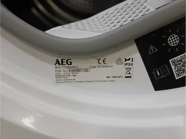 6000 series | lavamat prosense technology wasmachine & aeg 7000 series | lavatherm sensidry technology droger - afbeelding 8 van  8