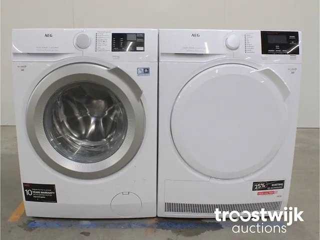 6000 series | lavamat prosense technology wasmachine & aeg 7000 series | lavatherm sensidry technology droger - afbeelding 1 van  8
