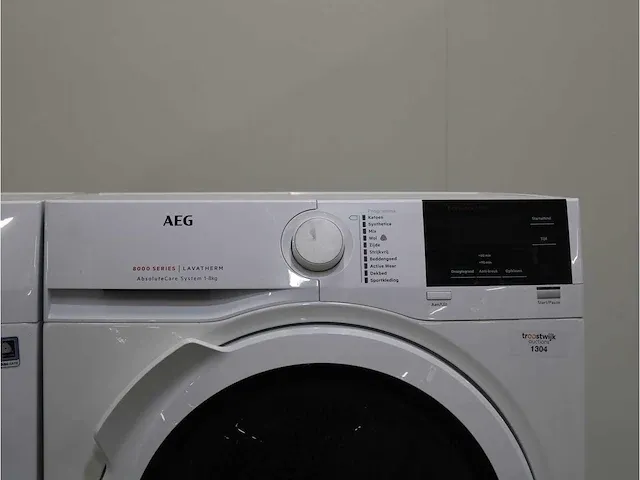 6000 series | lavamat prosense technology wasmachine & aeg 8000 series | lavatherm absolutecare system droger - afbeelding 6 van  8