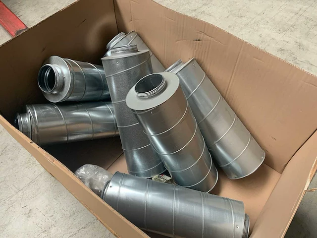 60cm 125mm geluidsdemper (7x) - afbeelding 2 van  6