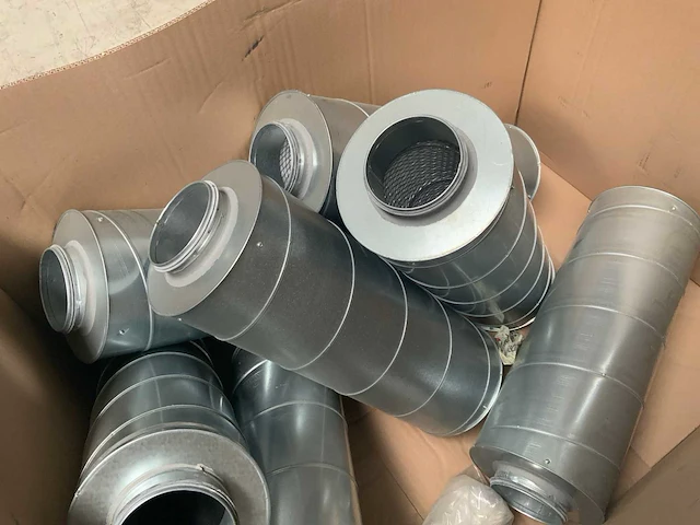 60cm 125mm geluidsdemper (7x) - afbeelding 4 van  6