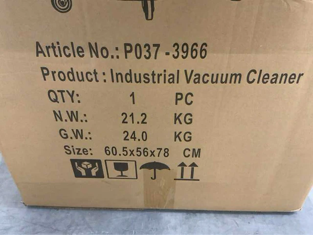 60l industriële stofzuiger - afbeelding 3 van  13