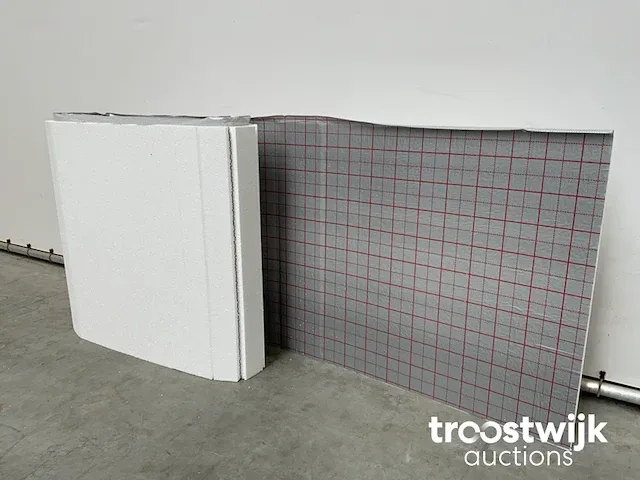 60m² vloerverwarming 30 mm tackersysteem isolatierol - afbeelding 4 van  7