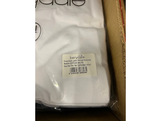 60x dames t-shirt met ronde hals berydale - afbeelding 3 van  4