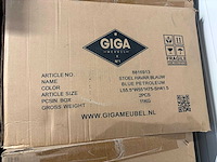 60x giga haver / hammer eetkamerstoelen nieuw. - afbeelding 7 van  8