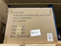 60x uitbreidingsset voor kaasrasp 4-delig levivo - afbeelding 3 van  5