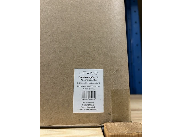 60x uitbreidingsset voor kaasrasp 4-delig levivo - afbeelding 4 van  5