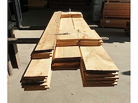 6.14 m2 rustiek eiken planken 18 mm mix 140 en 185mm breed - afbeelding 4 van  4
