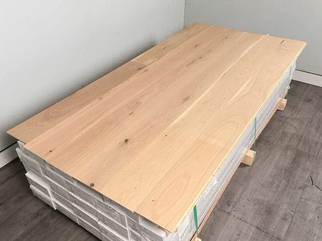 63 m2 multiplank xl eiken parket - 2200 x 180 x 14 mm - afbeelding 3 van  4