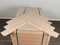 63 m2 parket eiken visgraat mutliplank - 660 x 110 x 14 mm - afbeelding 3 van  4