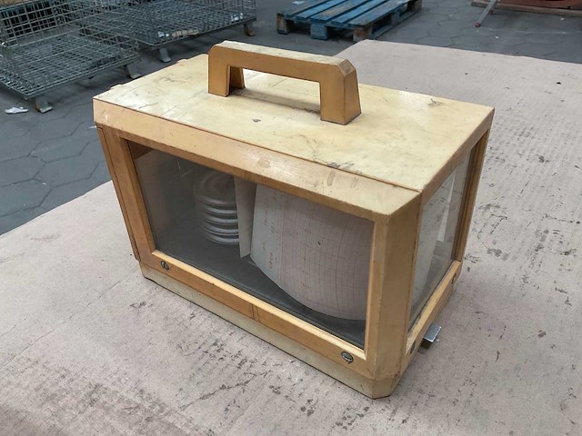 6359-75 vintage marine barograph - afbeelding 4 van  7