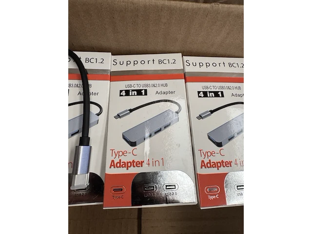 64x 4-in-1 adapter usb-c - afbeelding 3 van  5