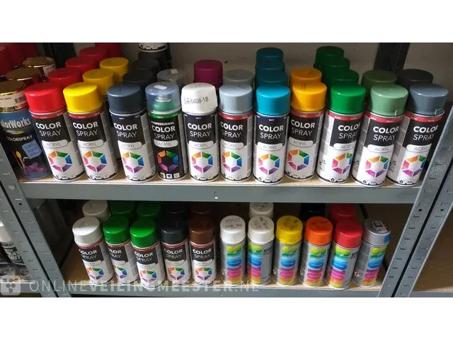 65 x spuitlak mix colorspray - afbeelding 1 van  5