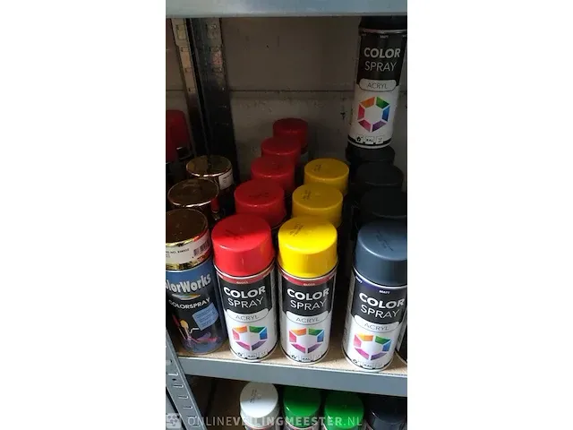 65 x spuitlak mix colorspray - afbeelding 2 van  5