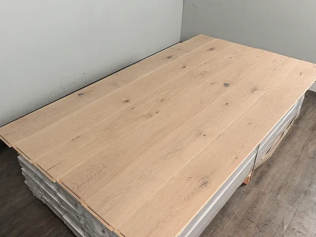 69 m2 multiplank xl eiken parket - 2200 x 207 x 14 mm - afbeelding 3 van  4