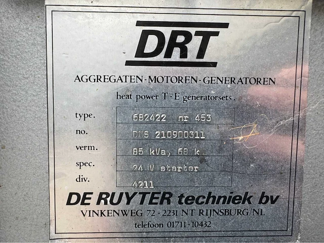 6b2422 noodstroomaggregaat (14 uur) - afbeelding 13 van  22