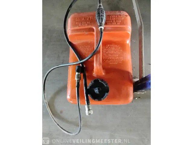 6pk buitenboordmotor inclusief brandstoftank, slang en aansluitingen selva, capri s135 - afbeelding 4 van  6