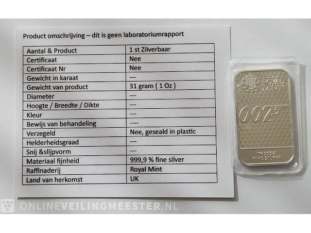 6x 2 stuks edelmetaal en 4 stuks edelstenen - afbeelding 13 van  69