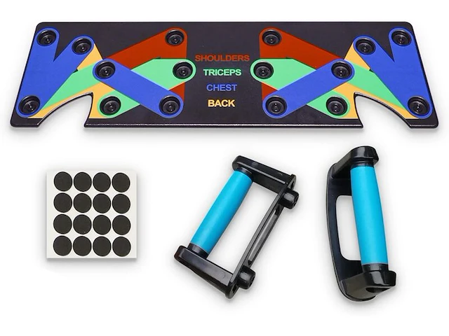 6x 9-in-1 armtrainer, push-up bord ultrasport, zoomyo - afbeelding 1 van  4
