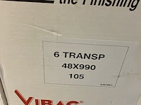 6x 9 rollen vibac taperol transparant 48 x 990 - afbeelding 2 van  3