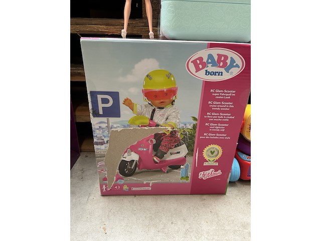 6x a-merk speelgoed w.o. baby born, barbie, fisher-price - afbeelding 2 van  6