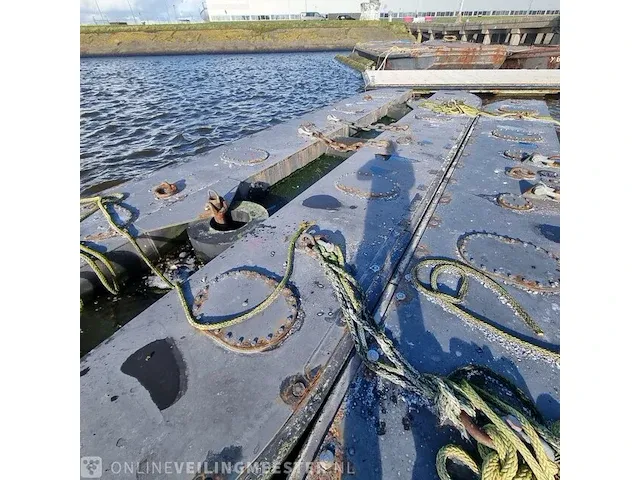 6x aanmeer catamaran/ponton met stootrand - afbeelding 9 van  12