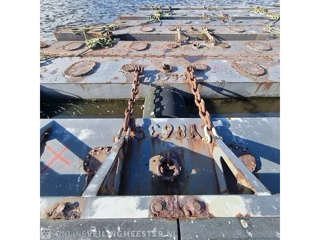 6x aanmeer catamaran/ponton met stootrand - afbeelding 3 van  15