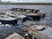 6x aanmeer catamaran/ponton met stootrand - afbeelding 10 van  15