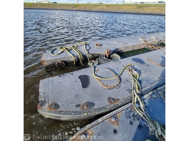 6x aanmeer catamaran/ponton met stootrand - afbeelding 14 van  15