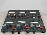 6x accu boormachine metabo, o.a. powermaxx 12 - afbeelding 1 van  9