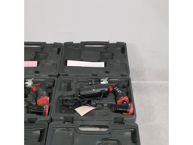 6x accu boormachine metabo, o.a. powermaxx 12 - afbeelding 5 van  9
