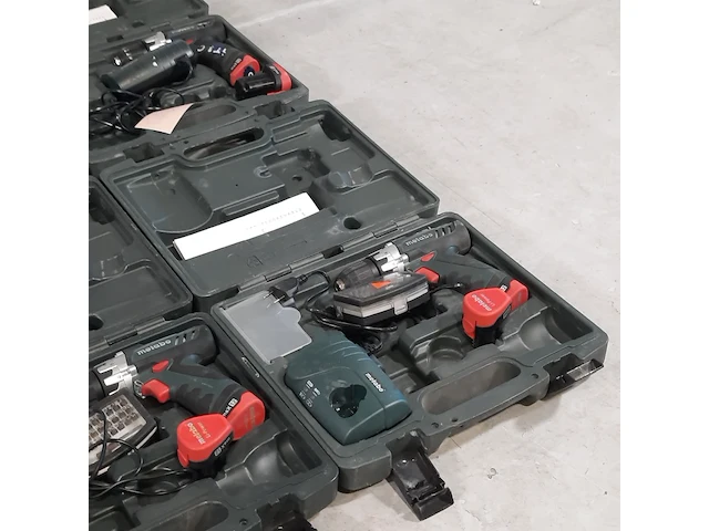 6x accu boormachine metabo, o.a. powermaxx 12 - afbeelding 6 van  9