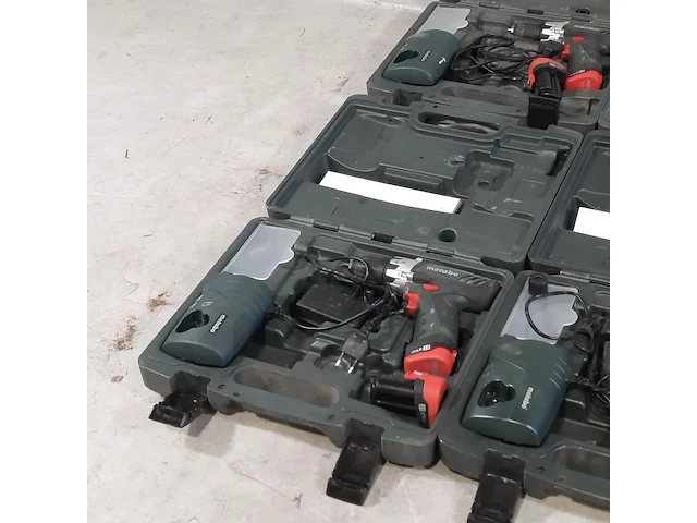 6x accu boormachine metabo, o.a. powermaxx 12 - afbeelding 8 van  9