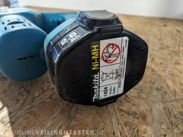 6x accu gereedschap, makita en top craft - afbeelding 5 van  38