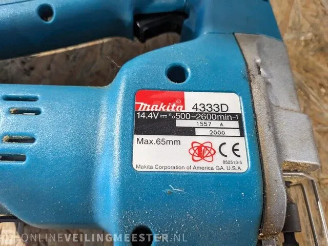6x accu gereedschap, makita en top craft - afbeelding 6 van  38