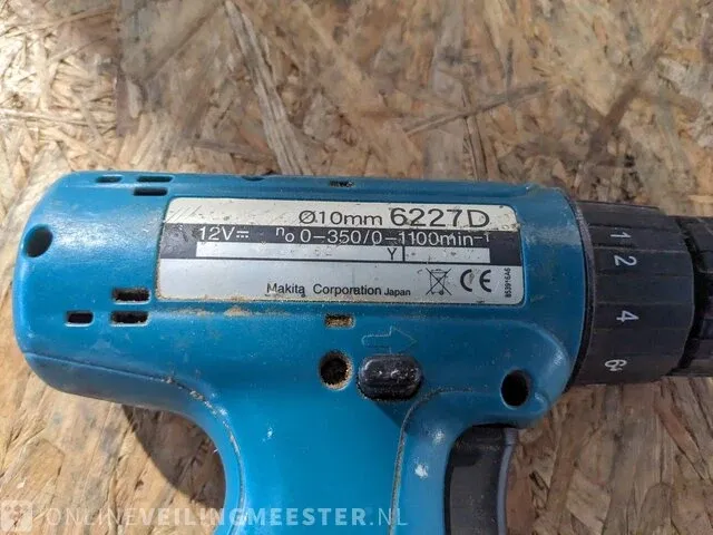 6x accu gereedschap, makita en top craft - afbeelding 8 van  38