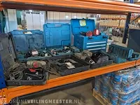 6x accu gereedschap, makita en top craft - afbeelding 1 van  38