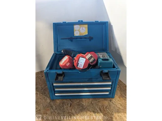 6x accu gereedschap, makita en top craft - afbeelding 12 van  38